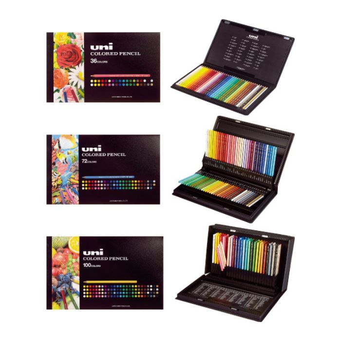 楽天市場】三菱 ユニカラー色鉛筆100色セットの通販