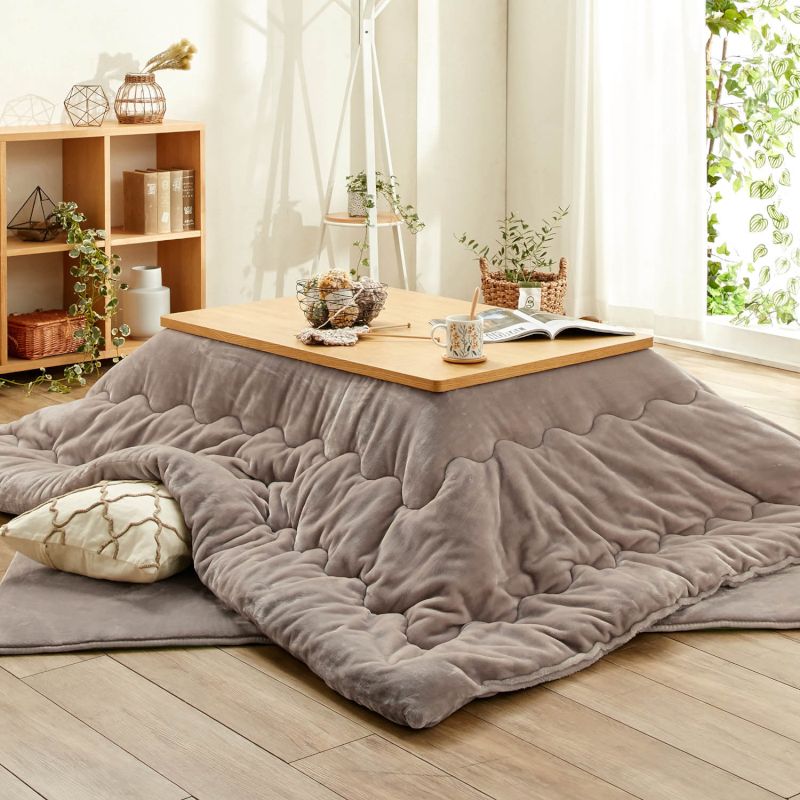 こたつ掛ふとん 特大判(CA2213GY) | ニトリのこたつ布団 :Mebel(メーベル)