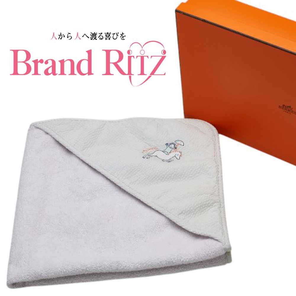 未使用品】HERMES タオルケット ホワイト 未使用 タグ付き HERMES