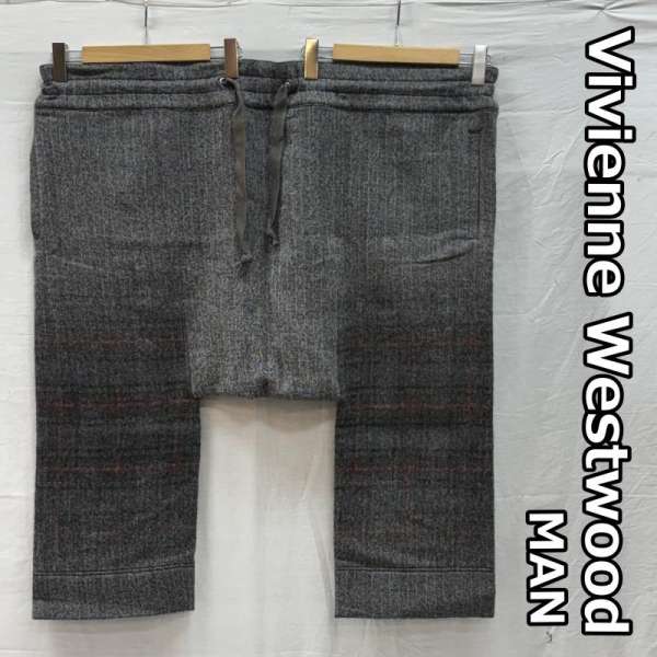 極美品 ヴィヴィアンウエストウッド マン チェック柄 サルエルパンツ