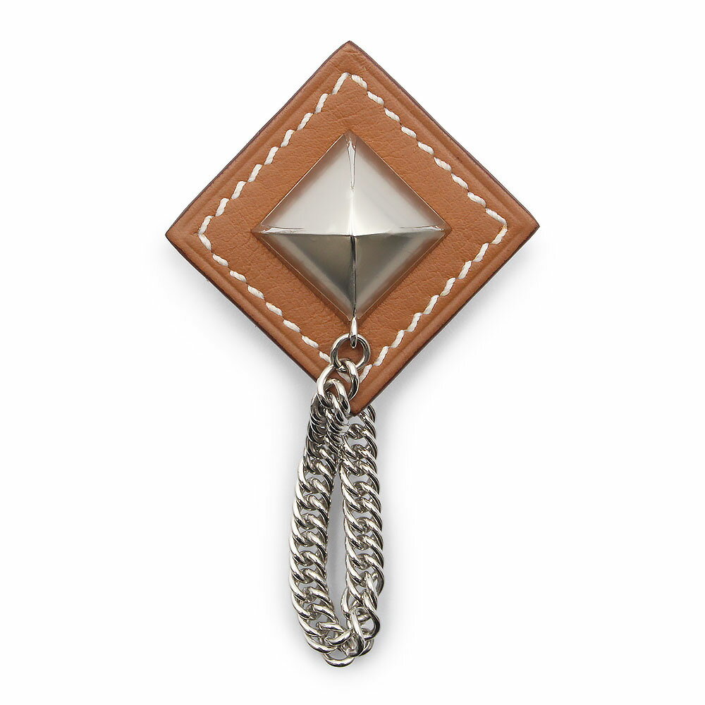 ❤未使用品❤カヴァリエピンブローチ アイボリーxシルバー金具