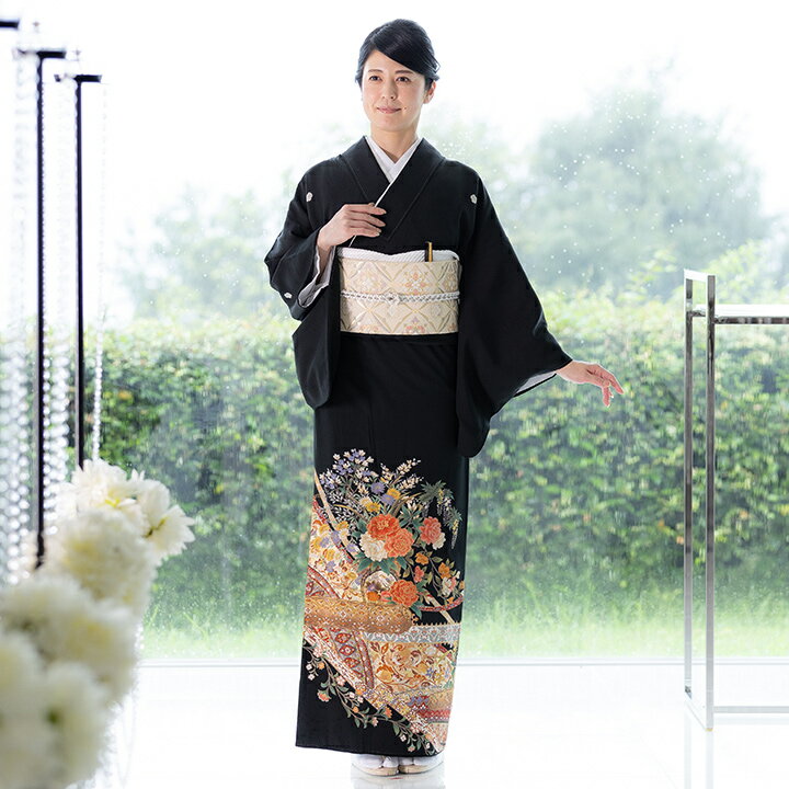 5k2491 袋帯 絹 唐織 正倉院文様 華文 紫 銀色 白 花柄 和装 着物