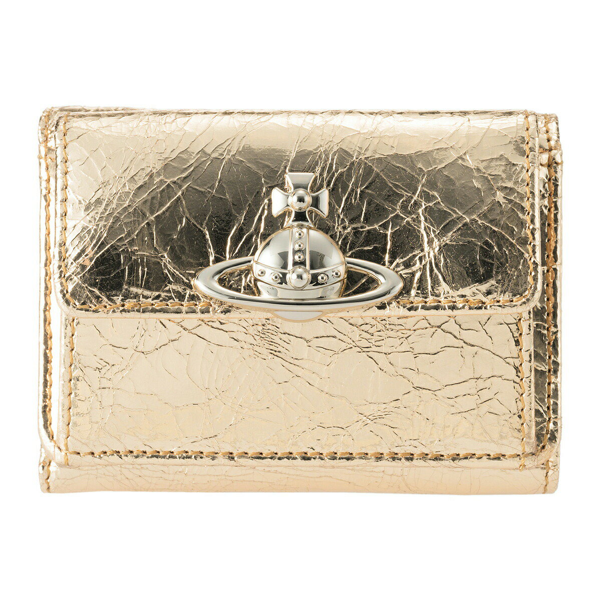 楽天市場】ヴィヴィアン 財布 ゴールドの通販