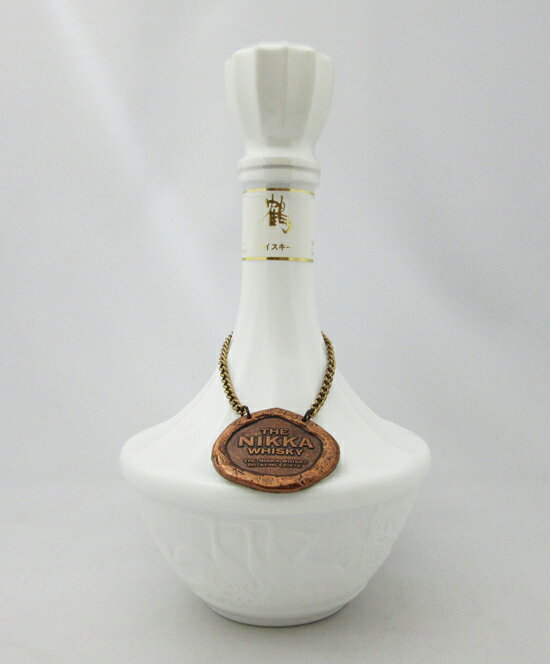 ☆古酒☆ ニッカ ウイスキー 鶴 陶器ボトル 700ml 43% ☆ NIKKA WHISKY