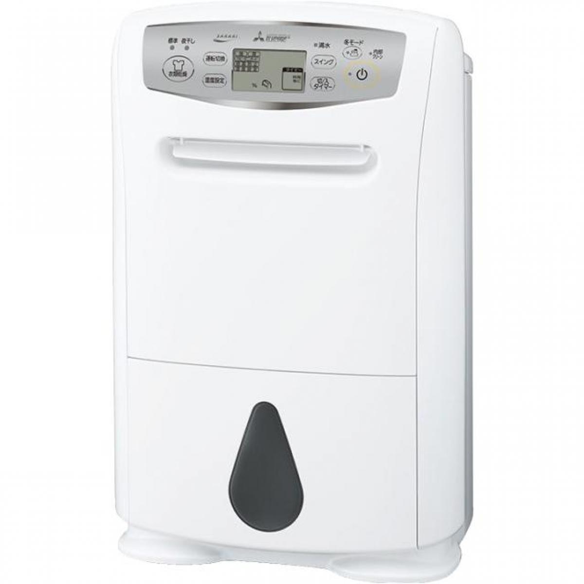 9018B◎三菱電機 除湿機 MJ-100JX-W 衣類乾燥除湿機 部屋干し 3D