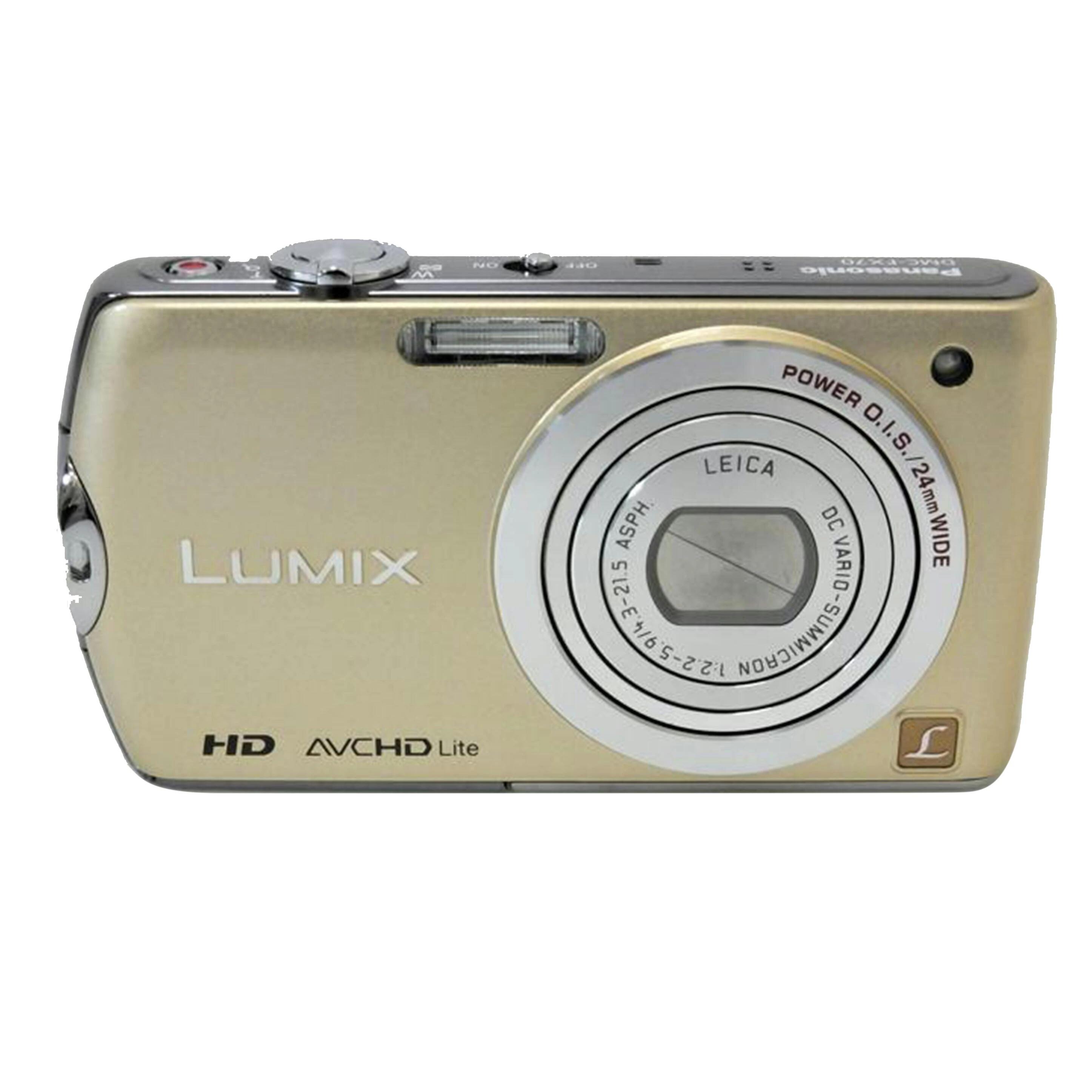 人気☆Panasonic パナソニック LUMIX DMC-FX70 ゴールド☆#1070