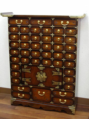 希少】李朝家具 薬箪笥（ヤクジャン）韓国アンティーク小箪笥 楽天市場