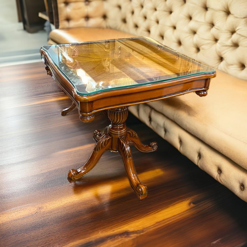 取付無料！高級ヨーロピアンアンティーク 大理石天板ライト付きナイト