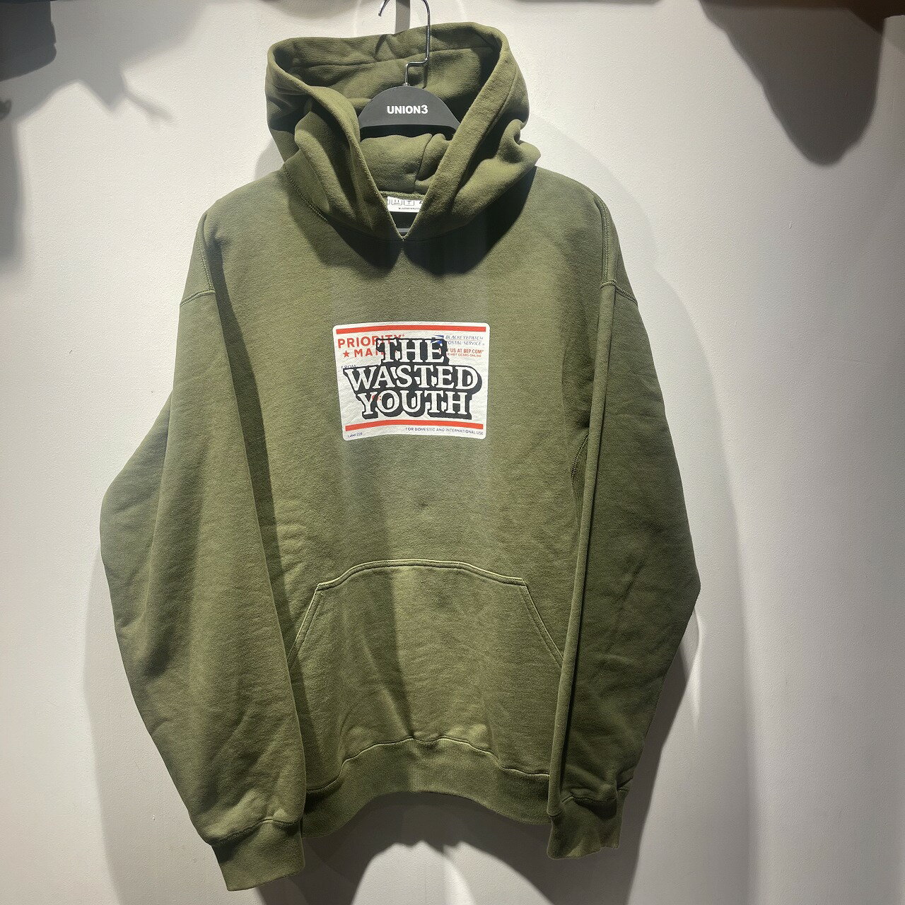 THE BLACK EYE PATCH / パーカー/M/コットン/BLK ブラックアイパッチ