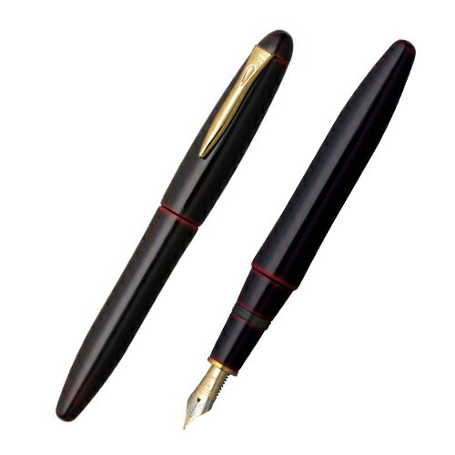 楽天市場】プラチナ 万年筆 出雲溜塗り 赤溜の通販