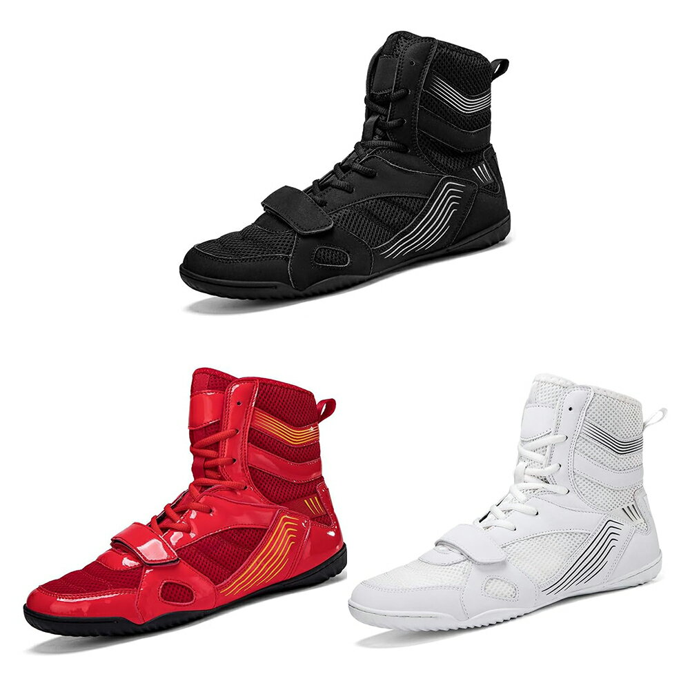 Nike ボクシングシューズ レッド タグ付き Nike ボクシングシューズ