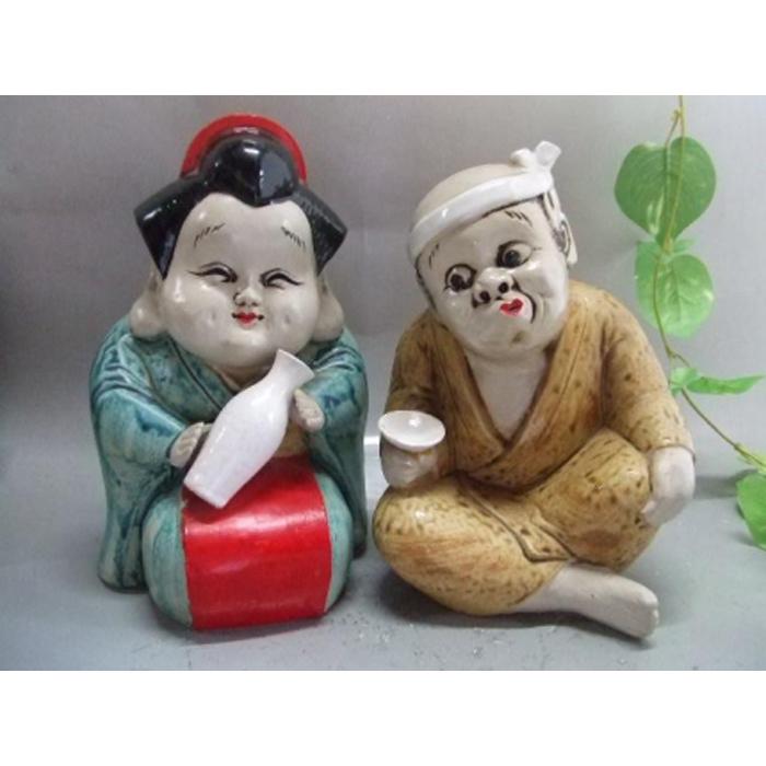 楽天市場】お多福 面（アート・美術品・骨董品・民芸品｜ホビー）の通販