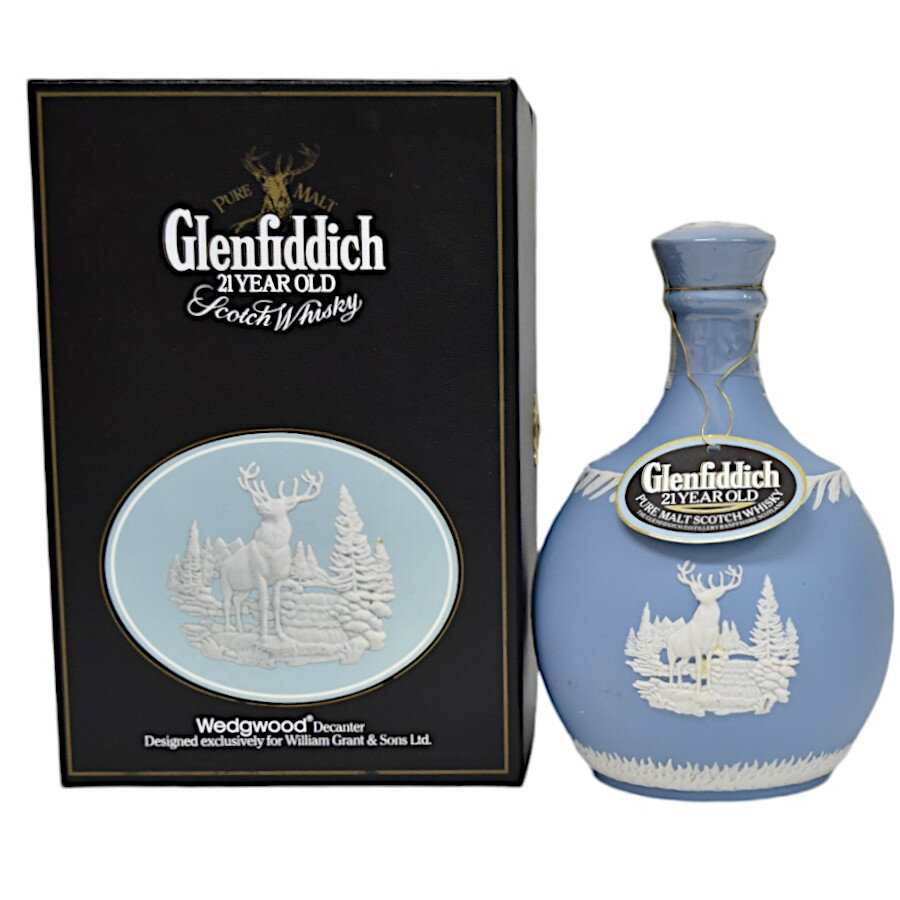 グレンフィディック 21年 ウエッジウッド 陶器ボトル 未開栓