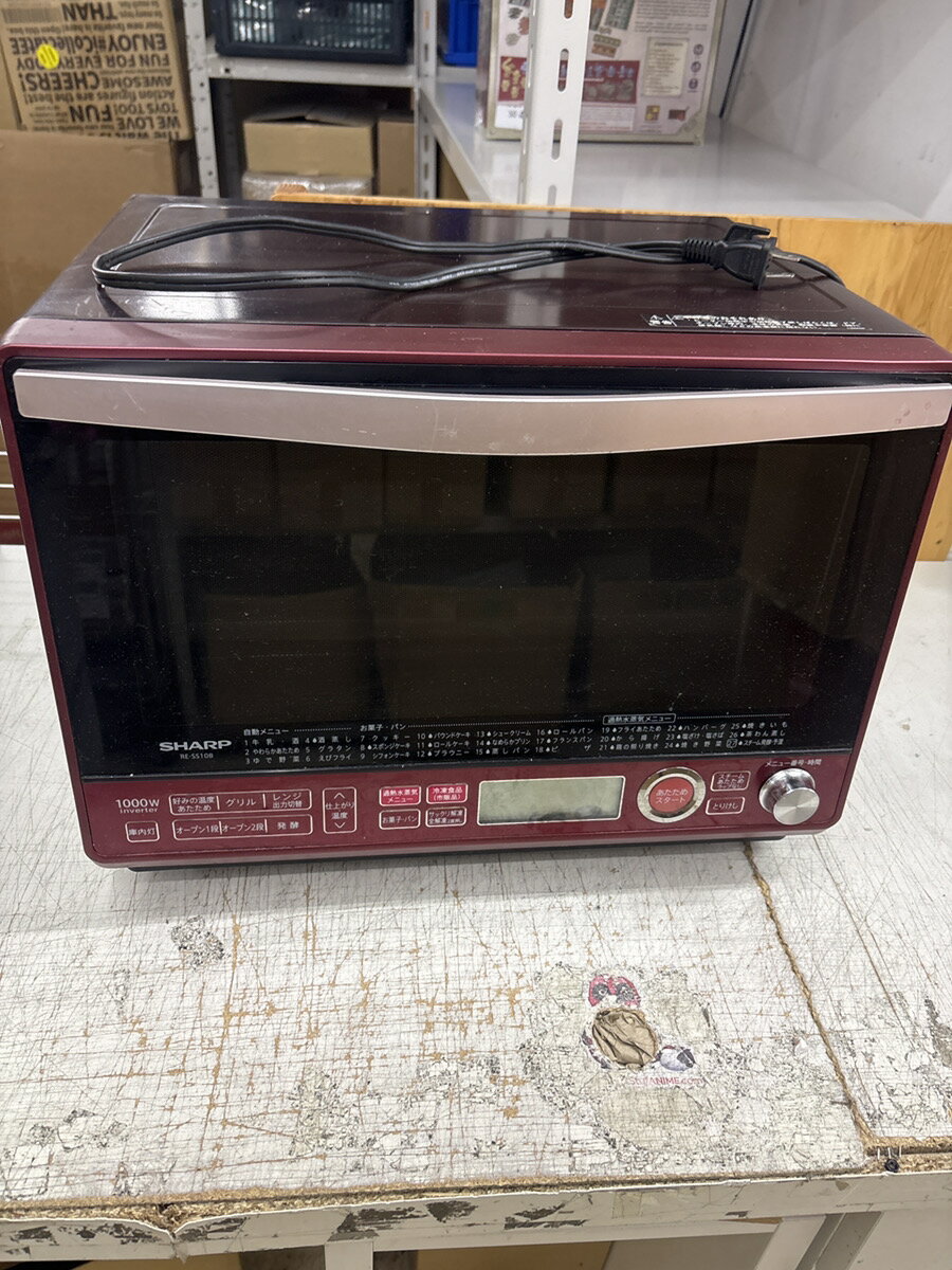 SHARP シャープ 過熱水蒸気 オーブンレンジ RE-SS10B-R