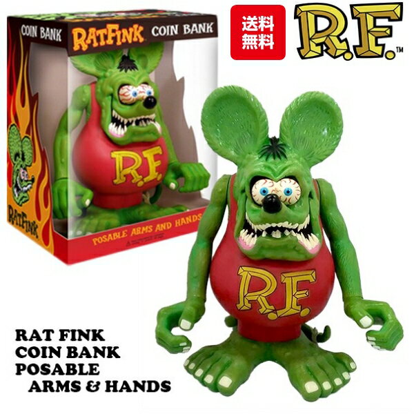 希少品 ミッキーマウスのお父さん ラットフィンク Rat Fink 貯金箱