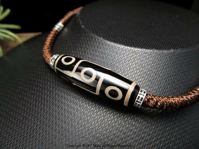 K-708チベット 天珠 二十一眼天珠 ネックレス ペンダント お守り