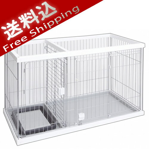 楽天市場】ペティオ ドッグルームサークル ホワイトレギュラーの通販