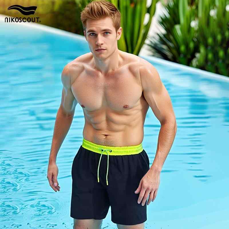 VEATM ネオン グラフィック サーフショーツ VEATM ネオン グラフィック