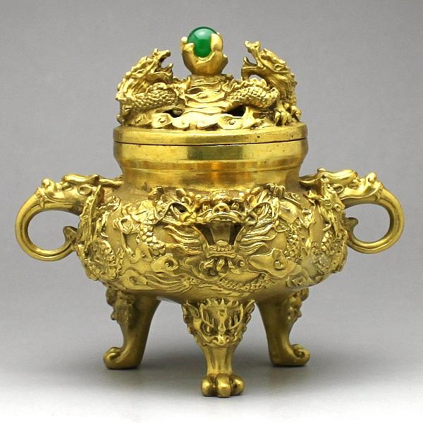 龍香炉(金属製、中国製) 【公式通販】