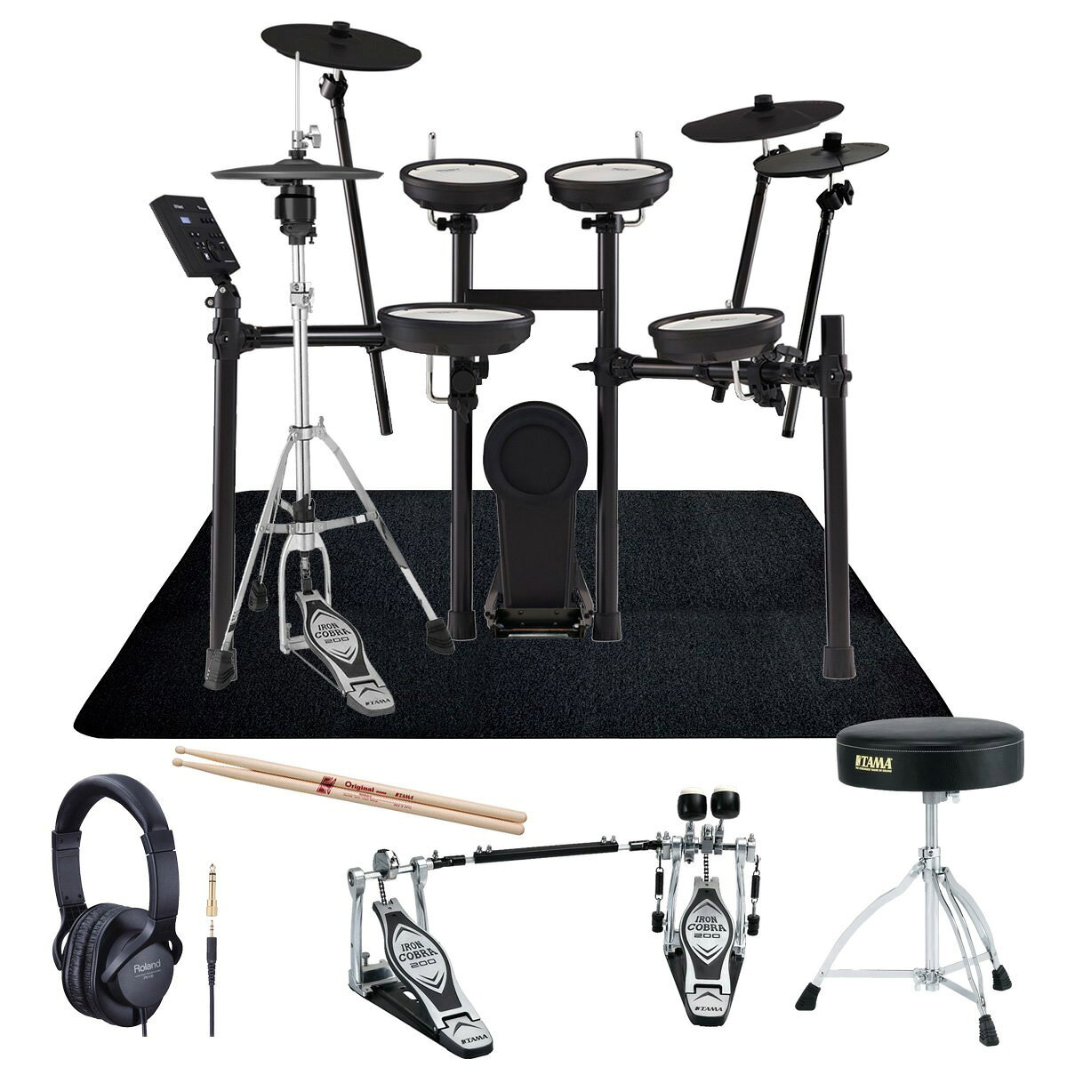 楽天市場】roland td-17 3シンバルの通販