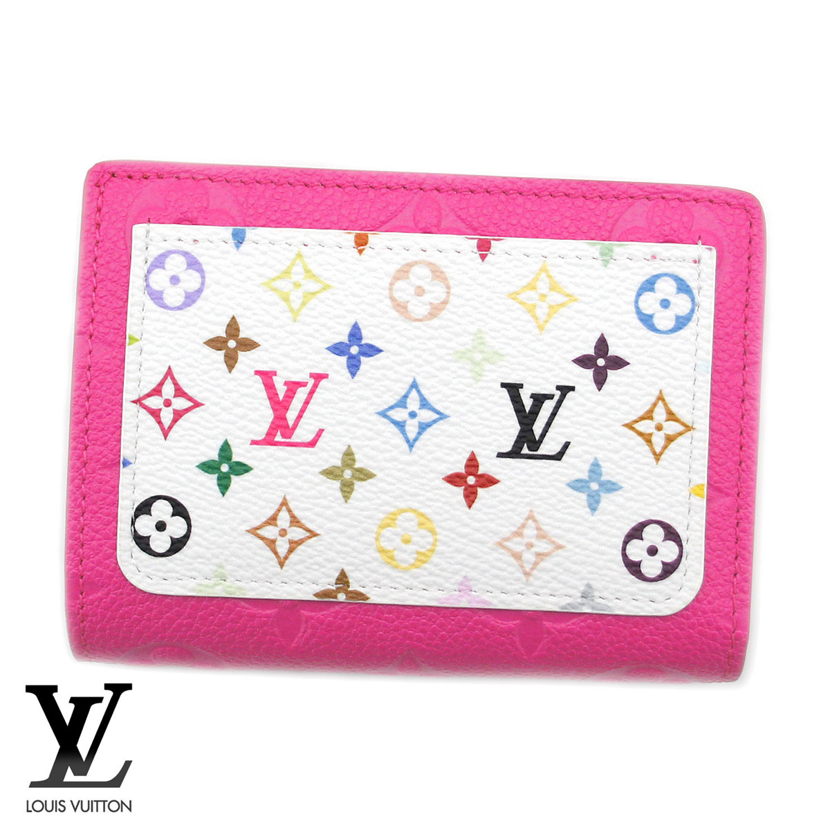 楽天市場】ヴィトン マルチカラー 二つ折り財布の通販