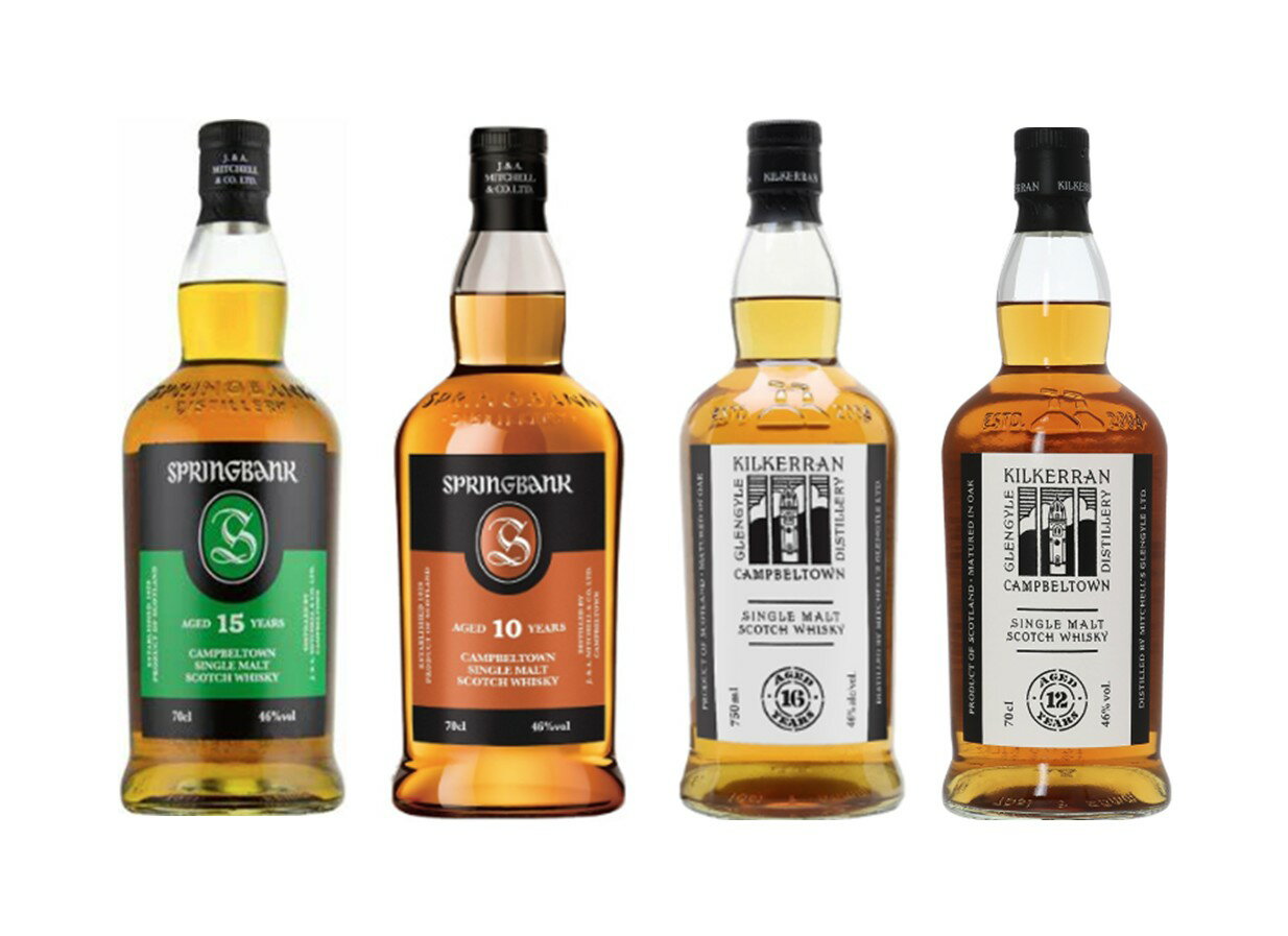 S*N様 スプリングバンク、キャンベルタンクモルト含む4本セット