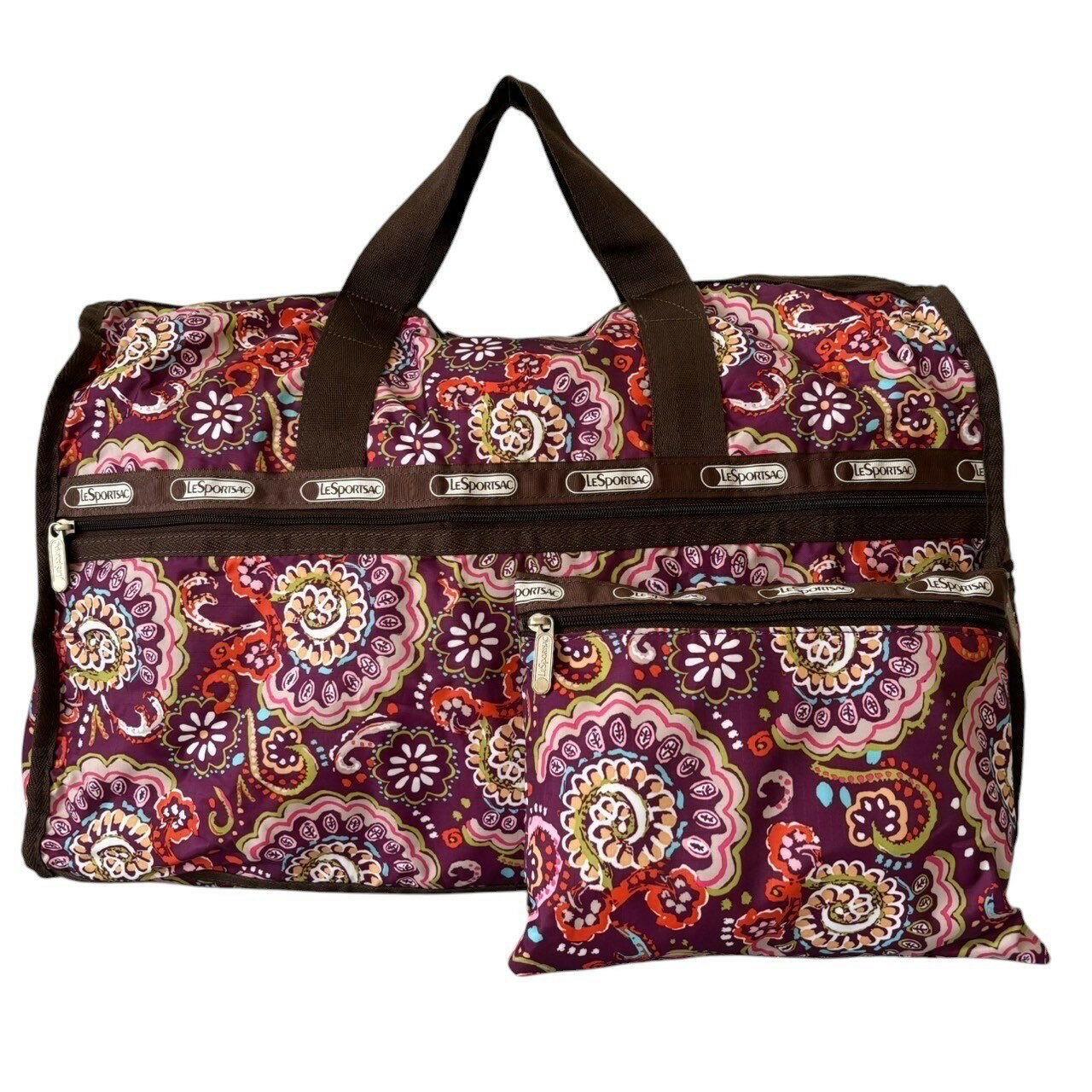 楽天市場】レスポートサック ポーチ（柄花・植物）（ボストンバッグ