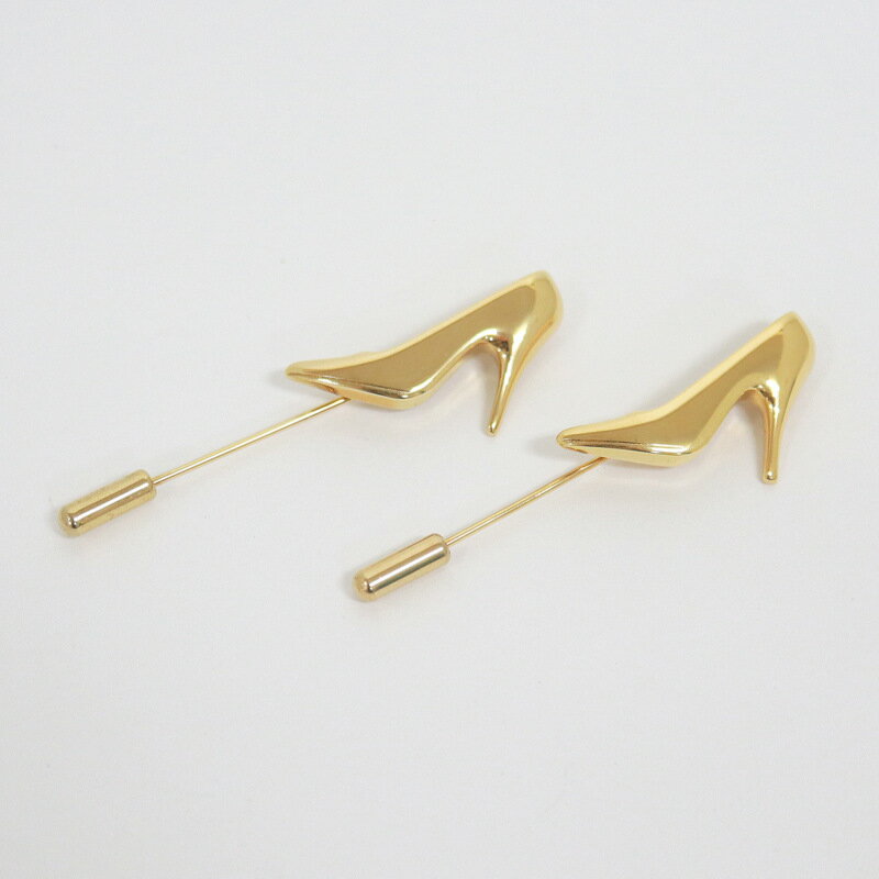 ✨️極美品✨️サルヴァトーレ フェラガモ ブローチ ハイヒール 箱付き