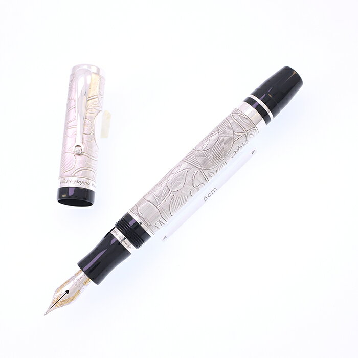 楽天市場】モンテグラッパ 万年筆 シルバーの通販