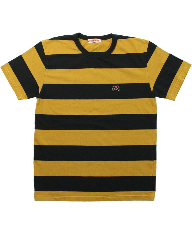 楽天市場】ボーダー tシャツ（カラーイエロー）（メンズファッション