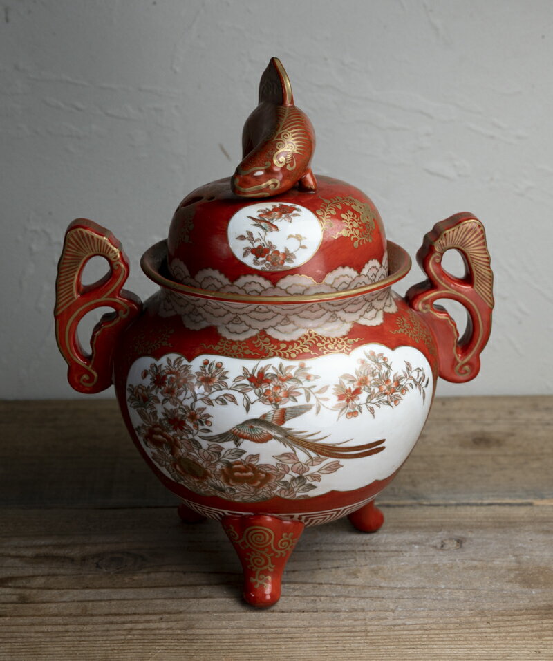 銅器 八宝瓢簞薫香炉 室内薫炉 香道具 装飾品 現代工芸