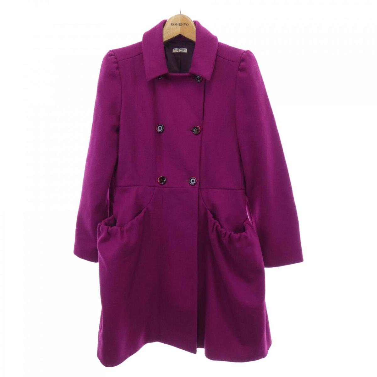 楽天市場】ミュウミュウ（カラーピンク）（コート・ジャケット