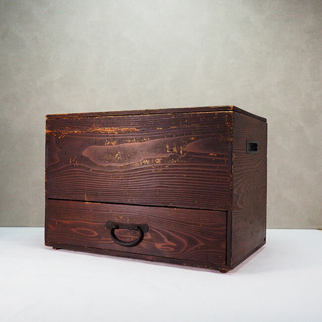 古美術 骨董品 鉄扇木製 時代箱 古美術 骨董品 鉄扇木製 時代箱