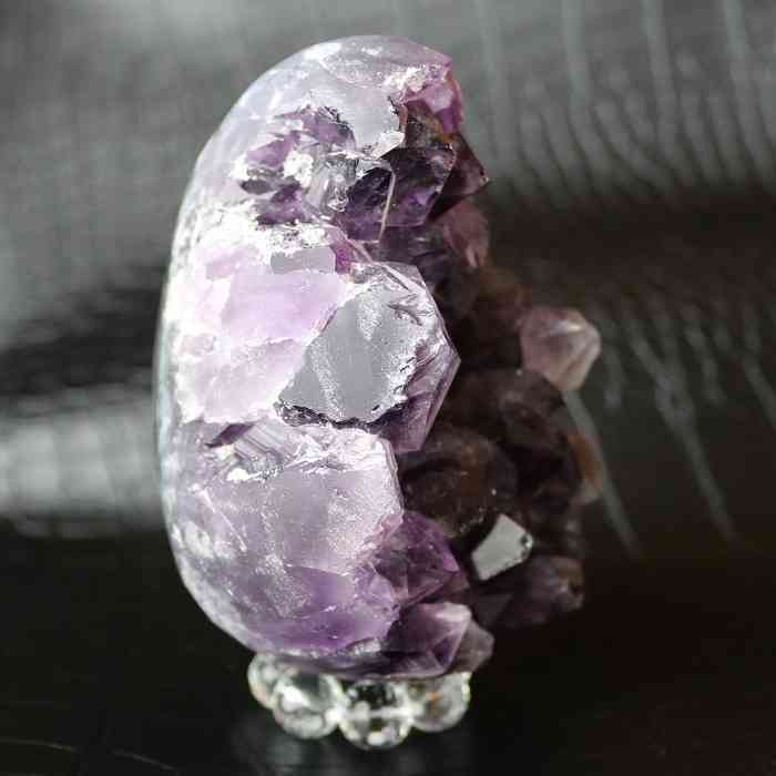A165 アメジスト ドーム 卵型 クラスター ウルグアイ産 原石 天然石