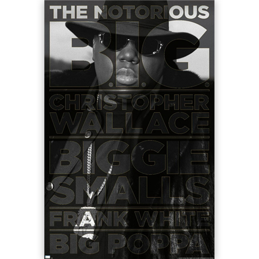 APPLEBUM ビッグ・ノトーリアス・B.I.G. ポスター NOTORIOUS BIG