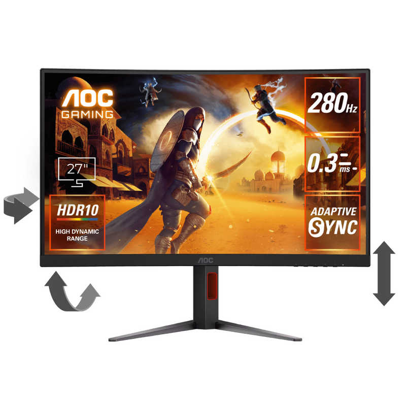 楽天市場】27g2e5/11 aoc 27型 ゲーミング液晶ディスプレイの通販