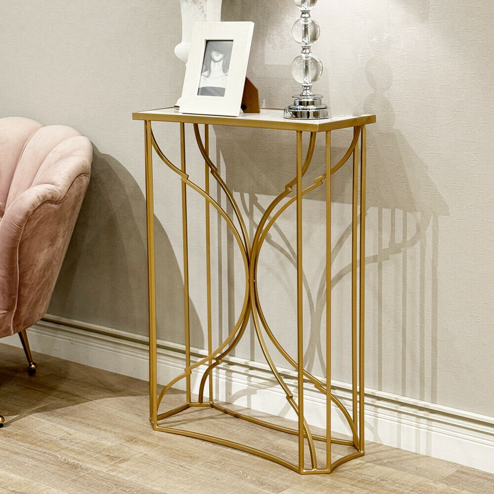 G♡さま専用 大理石天板×ゴールド脚 サイドテーブル 2個セット G