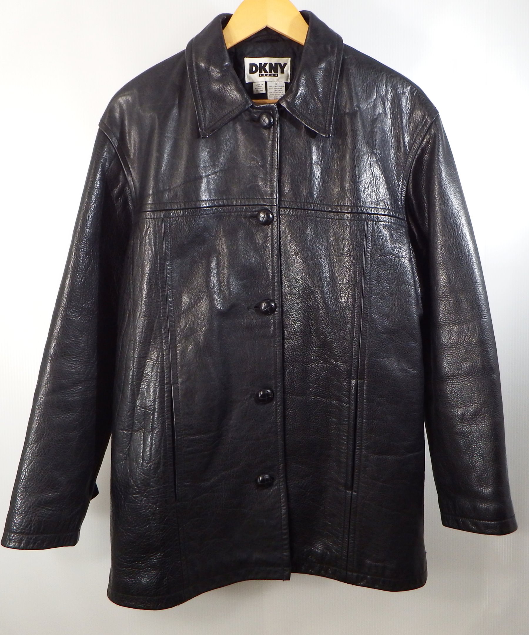 楽天市場】dkny レザーコートの通販