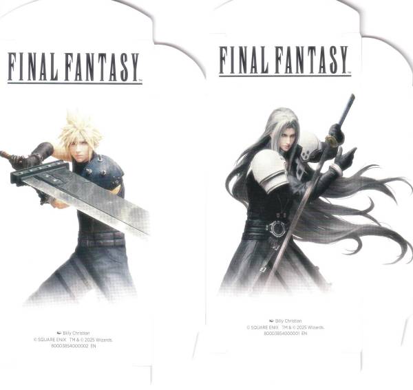 セフィロス ローソン FF MTG クリアファイル 15枚 セフィロス ローソン