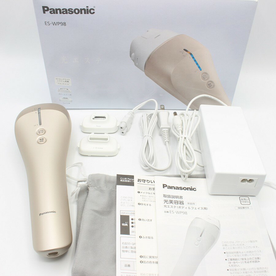 Panasonic 光美容器 光エステ(ボディ&フェイス用) Panasonic 光美容器