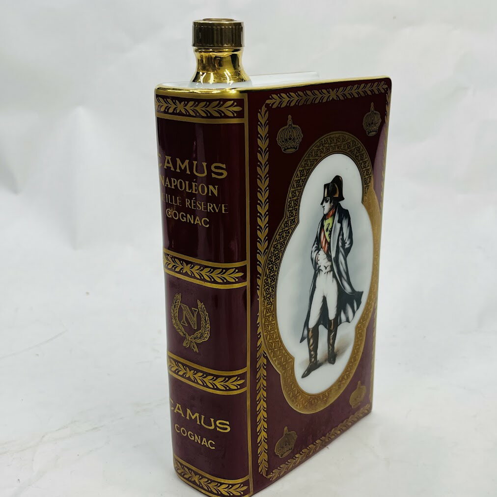 CAMUS Napoleonブック型ブランデー750ml未開栓専用ケース入り CAMUS