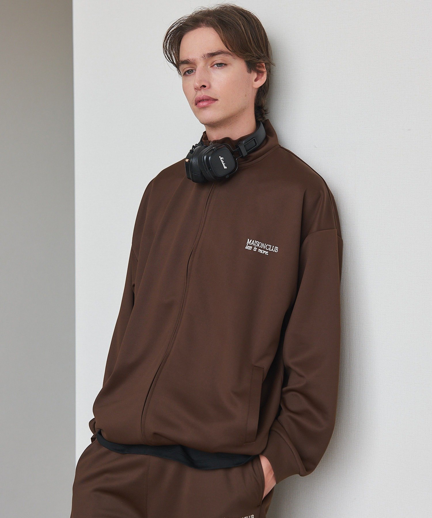 Sling ダークブラウン スウェットセット 02_C74.jpg