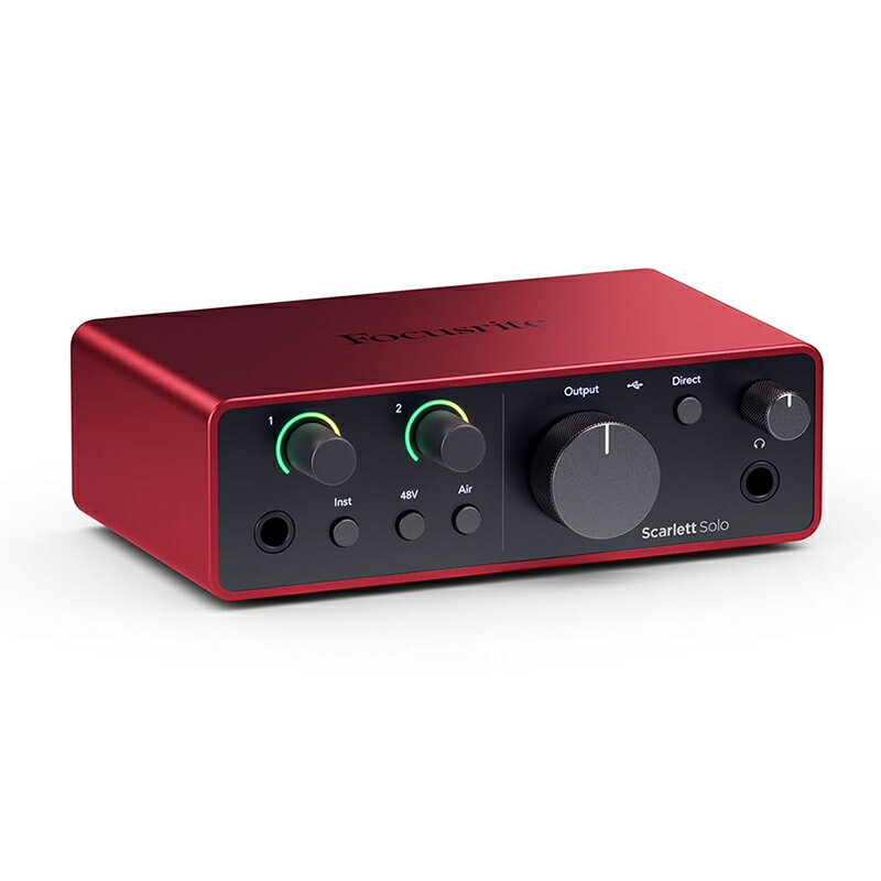 楽天市場】focusrite scarlett solo 3rd genの通販