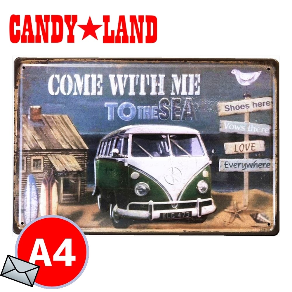 郵便局配達車フォルクスワーゲンブリキ