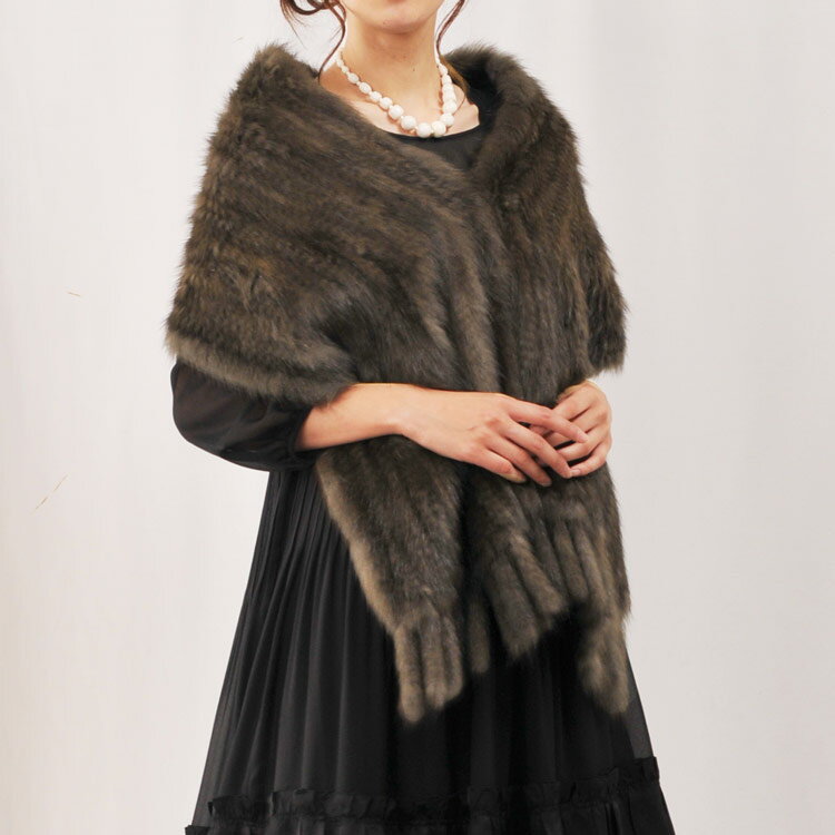 楽天市場】ロシアン セーブル ストールの通販