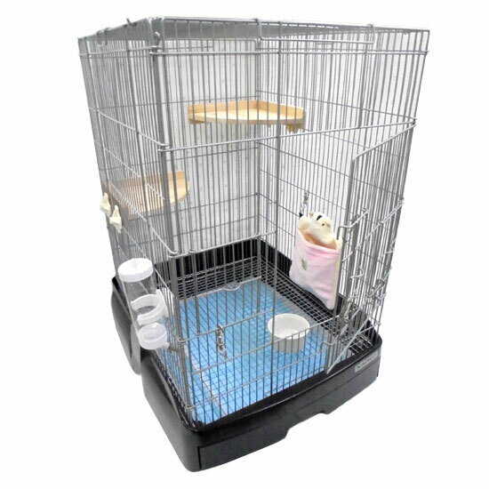 新品未使用ももんがモモンガ用ゲージ・ヒーター・給水ボトル・テトラ