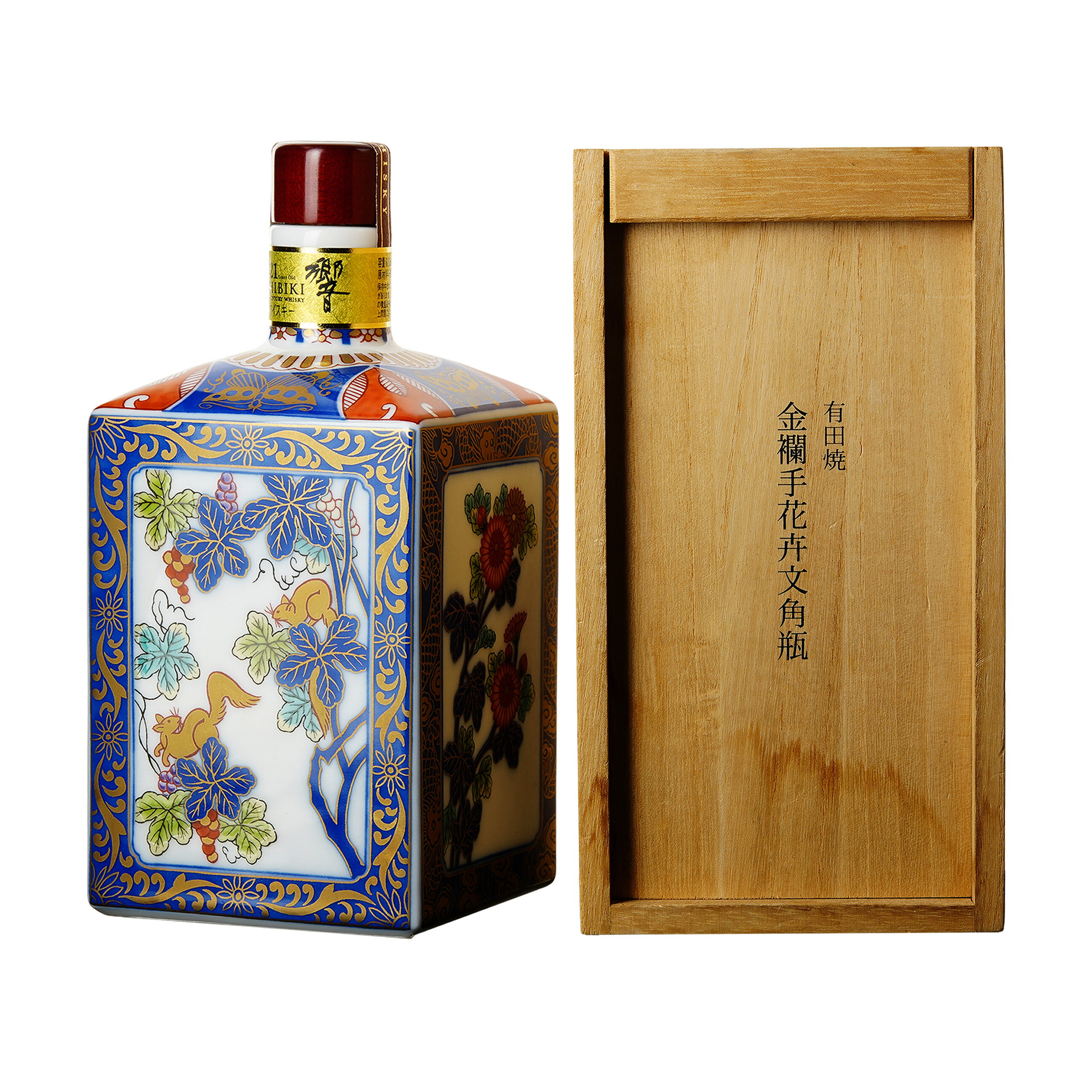 未開栓 SUNTORY サントリー ザ ウイスキー 有田焼SUNTORY THE WHISKY