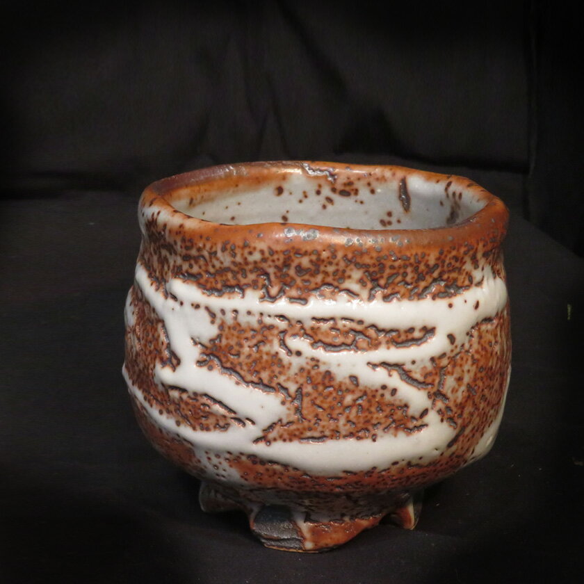 加藤秀山 紅志野 志野焼 志野茶碗 共箱 茶道具 茶器 茶碗 新品 未使用