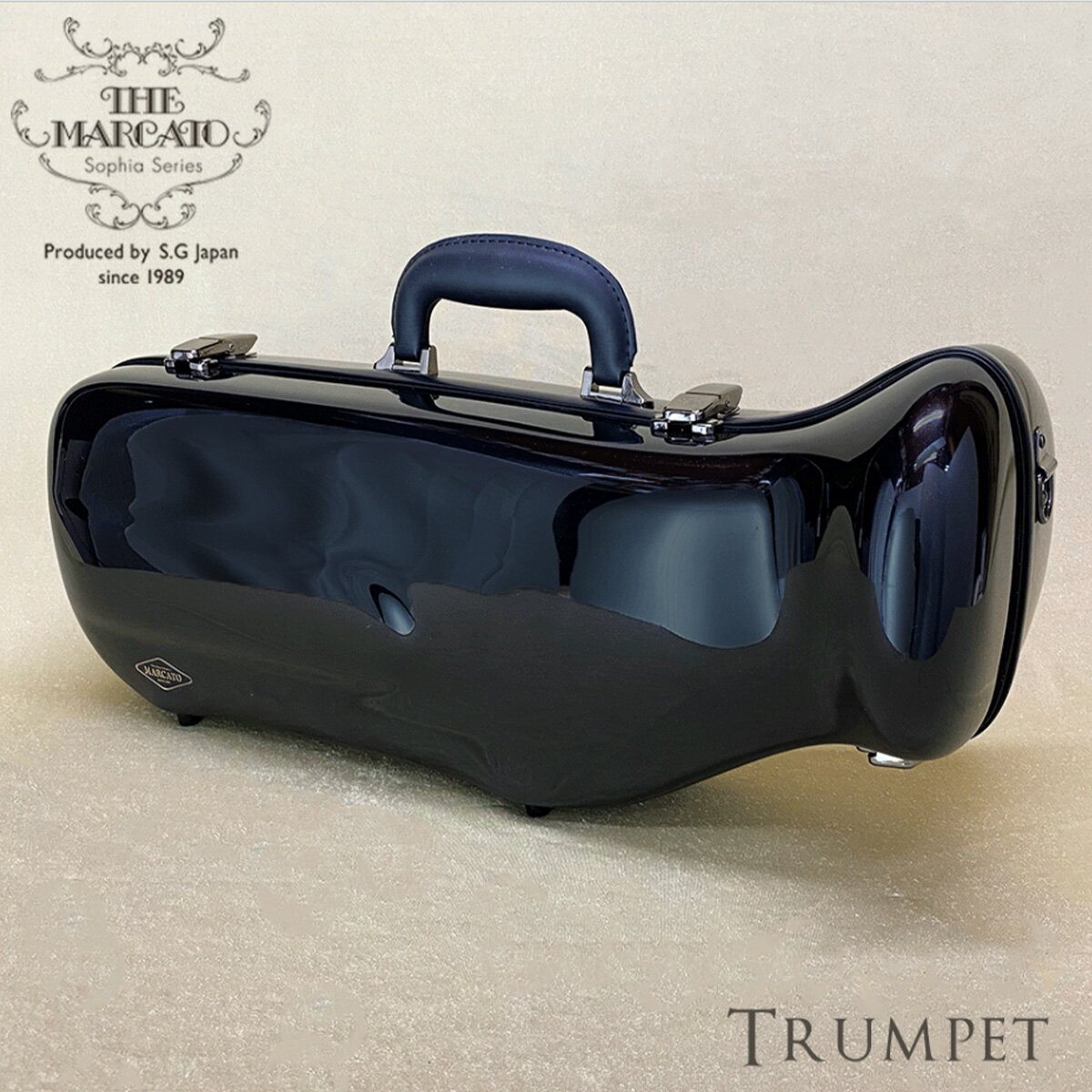 トランペット本体 ケース付きMARCATO Sophia Series USA マルカート