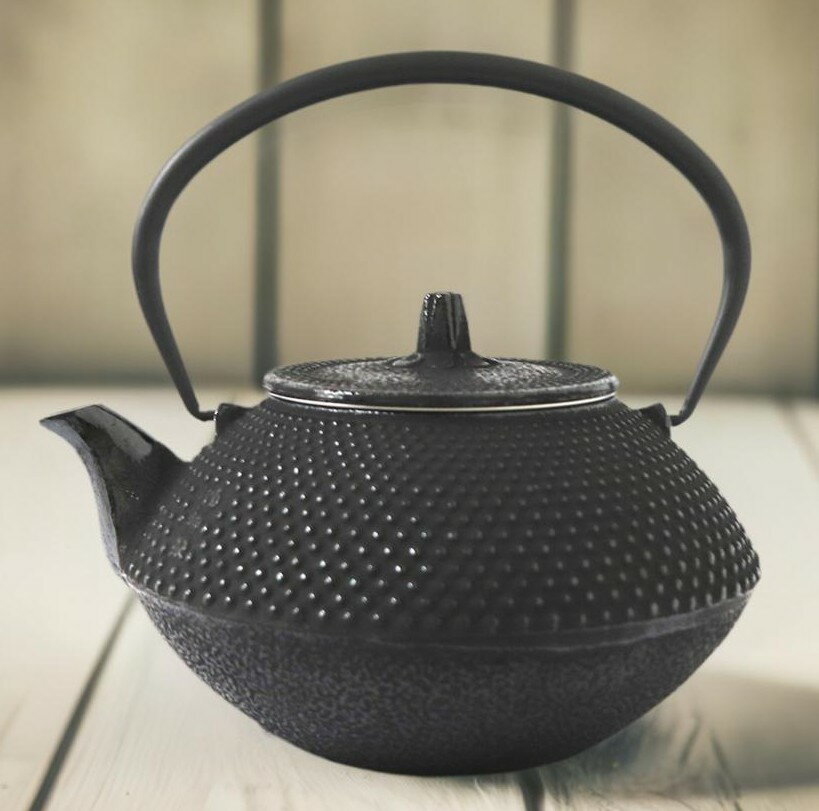 楽天市場】南部鉄器 急須 丸アラレの通販